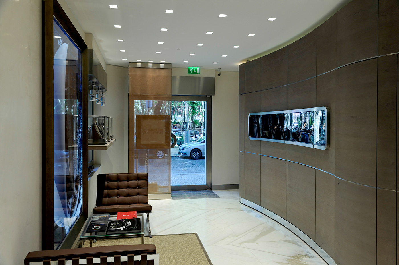 Officine Panerai Construction works for a new luxury store