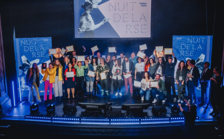 Tétris remporte le Trophée « Lauréat Argent » lors de La Nuit de la RSE 2024